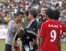 Oman awarded win after violence stops WC qualifier