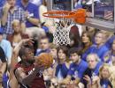 Heat regain home-court advantage by beating Dallas