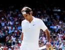 The grass isn't green anymore for Roger Federer