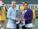 Sania-Vesnina win Indian Wells doubles