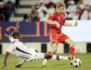 Russia's Pavlyuchenko salvages 1-1 draw in Qatar