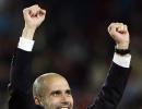 Barca coach Guardiola relishing Wembley return