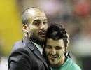 Guardiola, Messi hail Barca's toughest Liga title