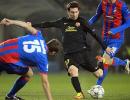 CL PHOTOS: Messi 'tricks for Barcelona, reach last 16