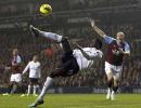 EPL: Adebayor double lifts Spurs to third