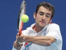 Cilic outserves Ljubicic to reach China final