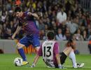 La Liga: Messi's Barca double, Higuain shines for Real