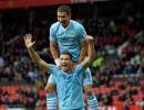 Man City pump up the volume with 6-1 rout at United