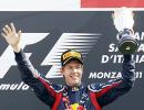 Vettel victorious in Monza