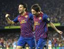 Merciless Messi hits three as Barca win 8-0