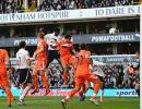 Adebayor double lifts Spurs, Newcastle win again