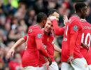 EPL: United close in on title after City lose