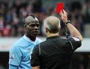 Balotelli apologises for red card against Arsenal