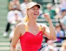 Sharapova beats top seed Azarenka