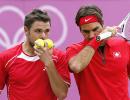 Federer-Wawrinka knocked out; new record set