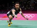 Lee to face nemesis Lin for men's badminton gold