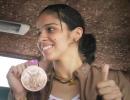 Fans give super Saina grand reception on return