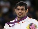 Sushil Kumar  settles for silver