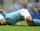 Man City's Aguero calms fears over knee injury