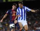 La Liga: Messi, Villa fire Barcelona to 5-1 win