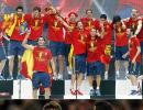 Glory for Spain and Messi but problems never far in 2012