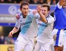 Lampard double inspires Chelsea to 2-1 win at Everton