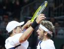 Davis Cup: Woe for Federer as Swiss crash, Spain cruise