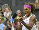 PHOTOS: Serena gets serious, easy for Murray