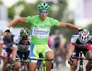 Tour de France: Sagan beats Greipel for third stage victory