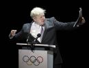 London Mayor steals show at opera house Olympic ceremony