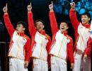 China grabs gold, Brits steal show in gymnastics