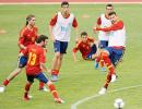 Spain eye unique treble at Euro 2012