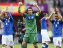 Defending champs Spain held by Italy, Croatia impress