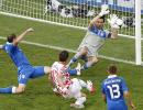 PHOTOS: Mandzukic helps Croatia hold Italy