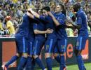 France weather storm, England sink Sweden