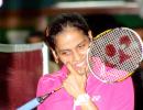 Saina raises Olympic medal hopes