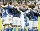 PHOTOS: Balotelli heads Italy into final