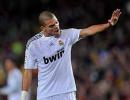 Real's Pepe gets two-match ban, Ramos cleared