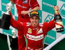 Ferrari's Alonso wins Malaysian Grand Prix