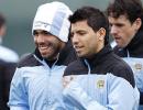 City's Aguero ruled out with 'stupid' injury