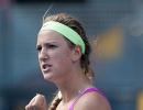 Azarenka, Sharapova advance in Madrid