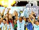 PHOTOS: Man City clinch title in dramatic finale