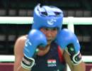 Sarita stuns world champ in quest for Olympic berth