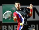 Djokovic returns to form with Tomic win in Rome