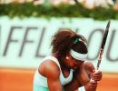 Photos: Serena defeat shocks French Open out of a doze