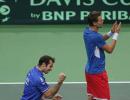 Photos: Czechs close in on Davis Cup title