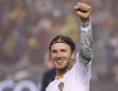 Beckham to leave LA Galaxy after MLS Cup final