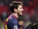 Messi sends Barca through, Chelsea lose to Juventus