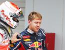 Vettel back on pole in Japanese Bull run