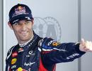 Webber pips Vettel to pole at Korean GP